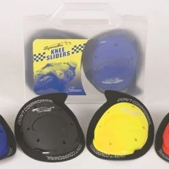 Spada Knee Sliders X- Logo Yellow