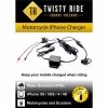 Twisty Ride Ride iPhone 3G/4/4S Charger (M/C & Scooters)