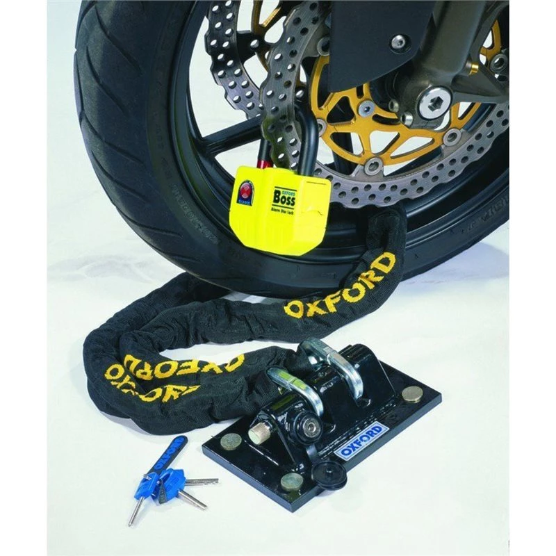 Oxford BOSS ALARM Disc Lock (14mm Shackle) 7 Oxford BOSS ALARM Disc Lock (14mm Shackle) - Image 5