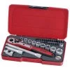 Teng 34 Piece 3/8" Drive Socket Tool Set Box Kit & Ratchet - T3834 -Motorcycle Accessories Sales 2022 15486