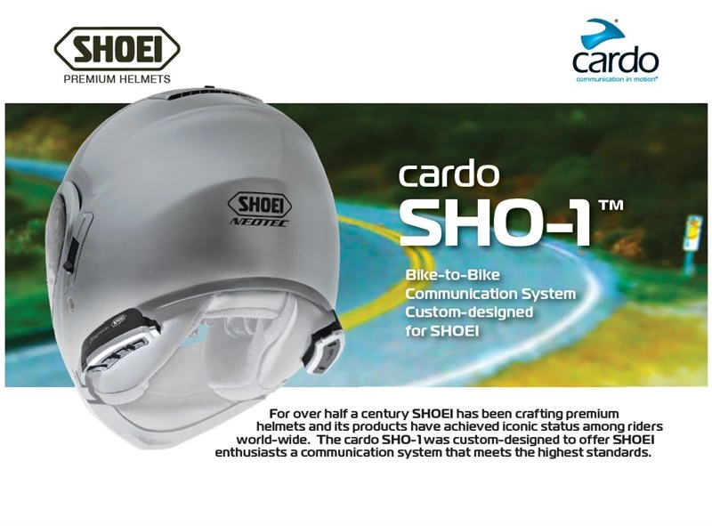 Cardo Scala Rider SHO-1 Shoei Intercom System 4 Cardo Scala Rider SHO-1 Shoei Intercom System - Image 2