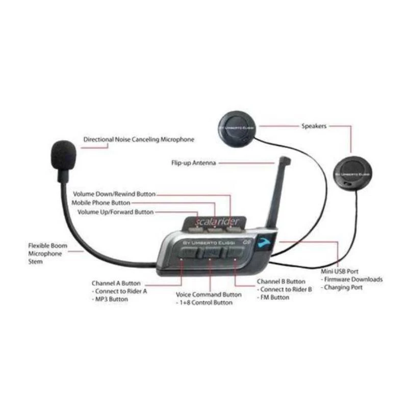 Cardo Scala Rider SHO-1 Shoei Intercom System 5 Cardo Scala Rider SHO-1 Shoei Intercom System - Image 3