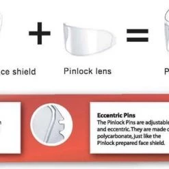 Schuberth C3, C3 PRO, S2, E1 Clear Antifog Insert 120 9 Schuberth C3, C3 PRO, S2, E1 Clear Antifog Insert 120 -Motorcycle Accessories Sales 2022 15553 3