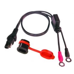 Optimate Weatherproof SAE 01 Compatible Eyelet Battery Lead