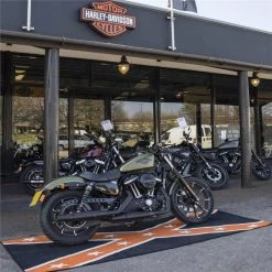 Bikeit Super-Size Custom Motorcycle Garage Mat (Confederate Flag) -Motorcycle Accessories Sales 2022 19874 1