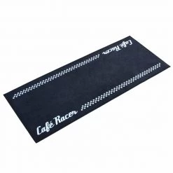 Bikeit Custom Motorcycle Garage Mat (Cafe Racer)