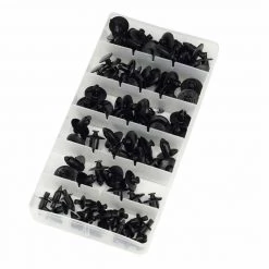 Bikeit Nylon Rivet Push Pin Kit - 80pcs