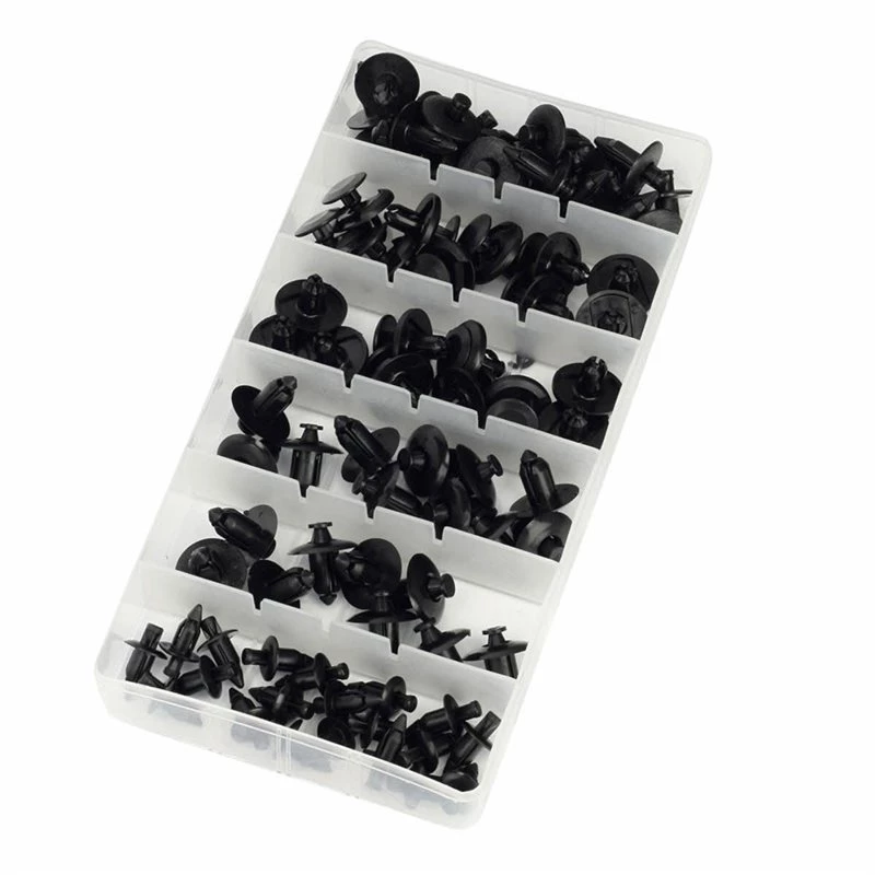 Bikeit Nylon Rivet Push Pin Kit - 80pcs 3 Bikeit Nylon Rivet Push Pin Kit - 80pcs
