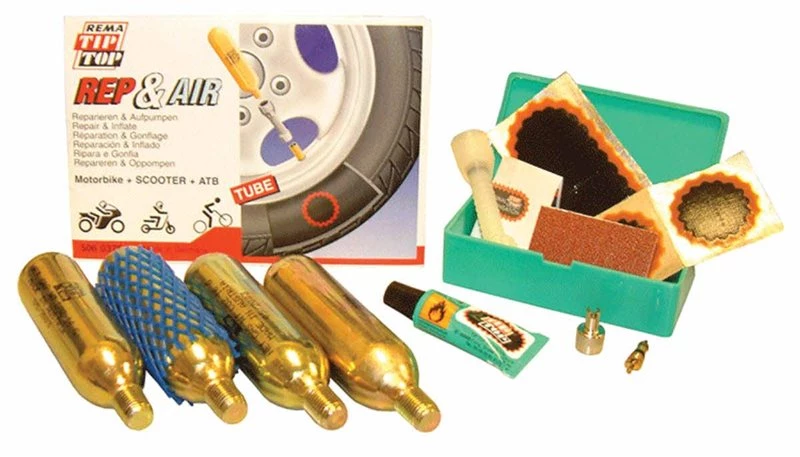 Rema Motorcycle Puncture Repair Kit - Tube Type 3 Rema Motorcycle Puncture Repair Kit - Tube Type