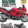 Haynes Manual 3987 SUZ GSX600F & GSX750F (98+) -Motorcycle Accessories Sales 2022 2203