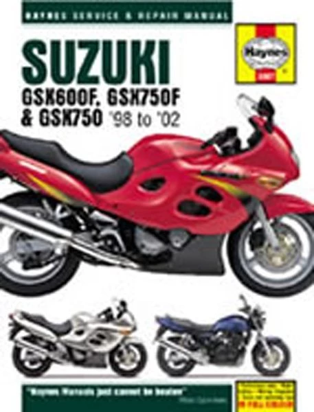 Haynes Manual 3987 SUZ GSX600F & GSX750F (98+) 3 Haynes Manual 3987 SUZ GSX600F & GSX750F (98+)