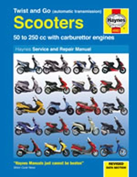 Haynes Manual 4082 Scooters TWIST & GO 50cc TO 250cc 3 Haynes Manual 4082 Scooters TWIST & GO 50cc TO 250cc
