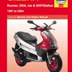 Haynes Manual 4163 GILERA RUNNER/DNA/STALKER & ICE 97-11