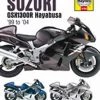 Haynes Manual 4184 Suzuki GSX1300R HAYABUSA 99-04 -Motorcycle Accessories Sales 2022 2210