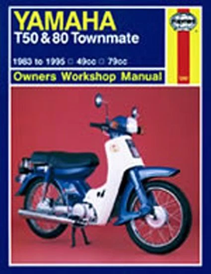 Haynes Manual 1247 YAM T50 & 80 TOWNMATE 83-95 3 Haynes Manual 1247 YAM T50 & 80 TOWNMATE 83-95