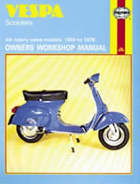 Haynes Manual 126 VESPA Scooters 3 Haynes Manual 126 VESPA Scooters