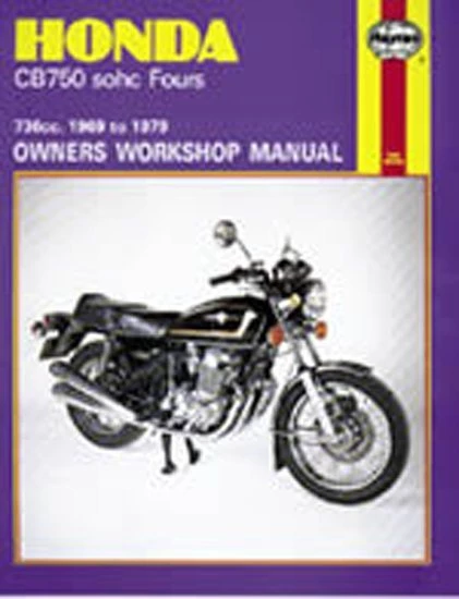 Haynes Manual 131 Honda CB750 sohc FOUR 69-79 3 Haynes Manual 131 Honda CB750 sohc FOUR 69-79