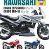 Haynes Manual 2052 KAW EX500 [GPZ500S] 87-08 -Motorcycle Accessories Sales 2022 2247