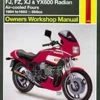 Haynes Manual 2100 YAM F2 & XJ600 FOURS -Motorcycle Accessories Sales 2022 2254