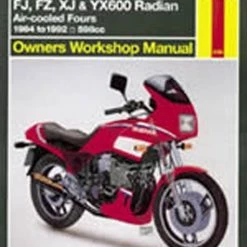 Haynes Manual 2100 YAM F2 & XJ600 FOURS