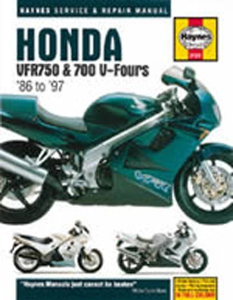 Haynes Manual 2101 HON VFR750 & 700 V-FOURS 3 Haynes Manual 2101 HON VFR750 & 700 V-FOURS
