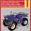 Haynes Manual 2126 YAM ATV YFM350 & YFM400 (ER AND BIG BEAR) 87-09 -Motorcycle Accessories Sales 2022 2257