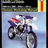 Haynes Manual 2183 HON XL600R & XR600R -Motorcycle Accessories Sales 2022 2262