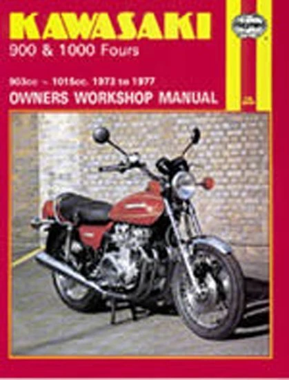 Haynes Manual 222 KAW 900 & 1000 FOURS 73-77 3 Haynes Manual 222 KAW 900 & 1000 FOURS 73-77