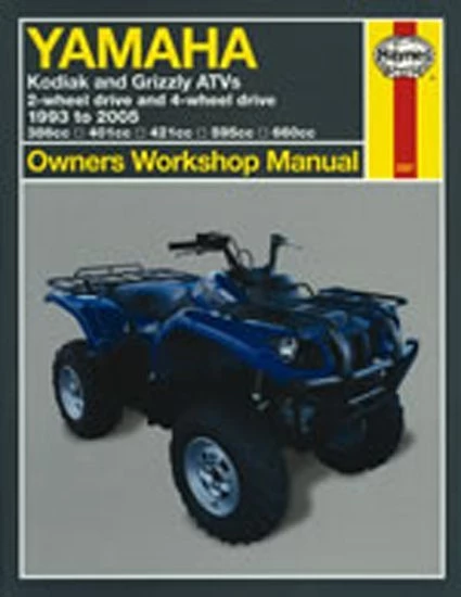 Haynes Manual 2567 YAM ATV KODIAK & GRIZZLY 93-05 3 Haynes Manual 2567 YAM ATV KODIAK & GRIZZLY 93-05