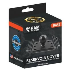 RAM Mounts Reservoir Cover Base 1'' Ball Centre -Motorcycle Accessories Sales 2022 22927 1