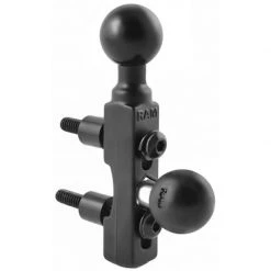 RAM Mounts Handlebar Base With 2 x 1" Balls