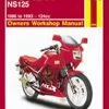 Haynes Manual 3056 HON NS125 -Motorcycle Accessories Sales 2022 2295