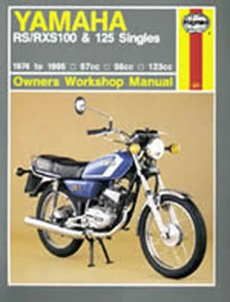 Haynes Manual 331 YAM RS/RXS100/125 SINGLES 3 Haynes Manual 331 YAM RS/RXS100/125 SINGLES