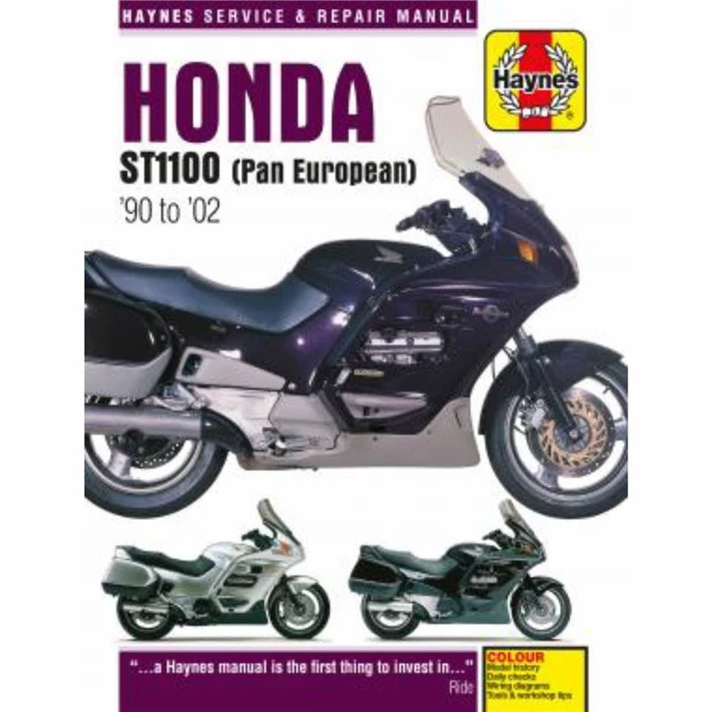 Haynes Manual 3384 Honda ST 1100 Pan European V-Fours 3 Haynes Manual 3384 Honda ST 1100 Pan European V-Fours