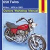 Haynes Manual 341 YAM 650 TWINS 2 Haynes Manual 341 YAM 650 TWINS -Motorcycle Accessories Sales 2022 2310