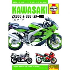 Haynes Manual 3541 Kawasaki ZX600 (NINJA ZX-6R) 95-02