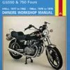 Haynes Manual 363 SUZ GS750/550 FOURS -Motorcycle Accessories Sales 2022 2323