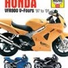 Haynes Manual 3703 HON VFR800 V-FOURS 97-01 -Motorcycle Accessories Sales 2022 2325