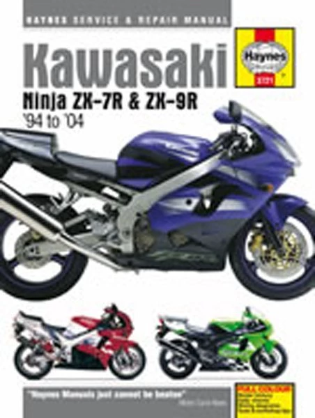 Haynes Manual 3721 KAW Ninja ZX-7R & ZX-9R 3 Haynes Manual 3721 KAW Ninja ZX-7R & ZX-9R