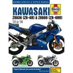 Haynes Manual 4742 KAW ZX-6R (03-06)
