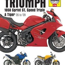 Haynes Manual 4796 Triumph 1050 ST; Speed Triple & Tiger 05-09