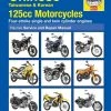 Haynes Manual 4871 Chinese; Taiw. & Korean 125cc M/C -Motorcycle Accessories Sales 2022 2364