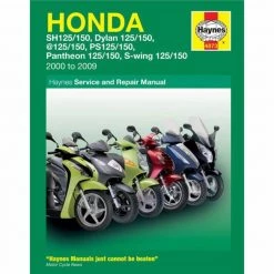 Haynes Manual 4873 Honda 125 Scooters (00-09)