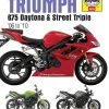 Haynes Manual 4876 Triumph 675 (06-10) -Motorcycle Accessories Sales 2022 2368