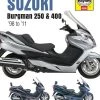 Haynes Manual 4909 Suzuki 250 & 400 Scooters (98-11) 2 Haynes Manual 4909 Suzuki 250 & 400 Scooters (98-11) -Motorcycle Accessories Sales 2022 2372