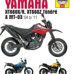 Haynes Manual 4910 Yamaha XT660 & MT-03 (04-11)