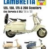 Haynes Manual 5573 Lambretta 125;150;175 & 200 (58-00) -Motorcycle Accessories Sales 2022 2386