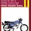 Haynes Manual 572 HON CD/CM185 200T & CM250C TWINS 77-85 -Motorcycle Accessories Sales 2022 2392