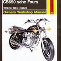 Haynes Manual 665 HON CB650 sohc FOURS 78-84
