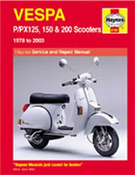 Haynes Manual 707 VESPA P/PX125;150 & 200 78-09 Scooter 3 Haynes Manual 707 VESPA P/PX125;150 & 200 78-09 Scooter